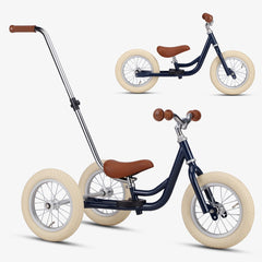 2 in 1 Loopfiets - Blauw