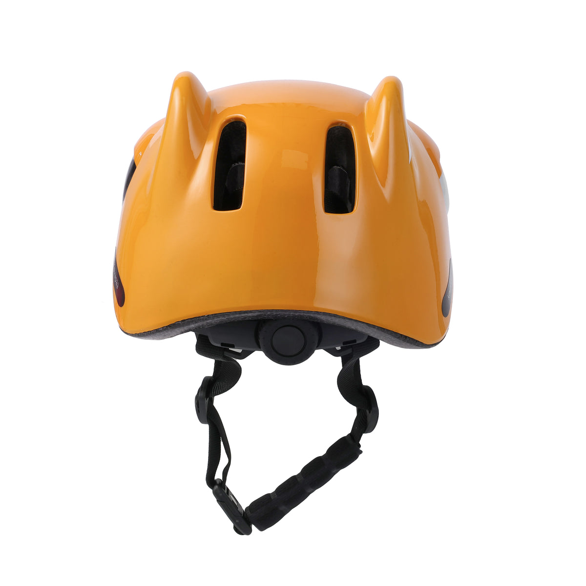 achteraanzicht van Køvapää oranje wasbeer helm