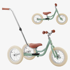 2 in 1 Loopfiets - Groen